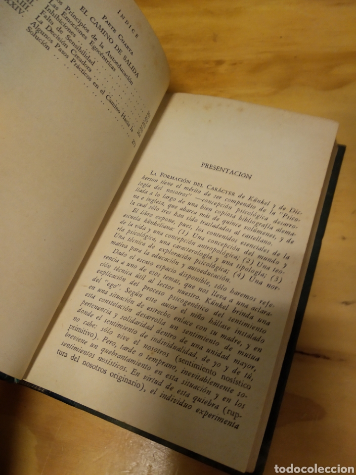 Libros de segunda mano: LA FORMACI&Oacute;N DEL CAR&Aacute;CTER. K&Uuml;NKEL. DICKERSON #4721 - Foto 5