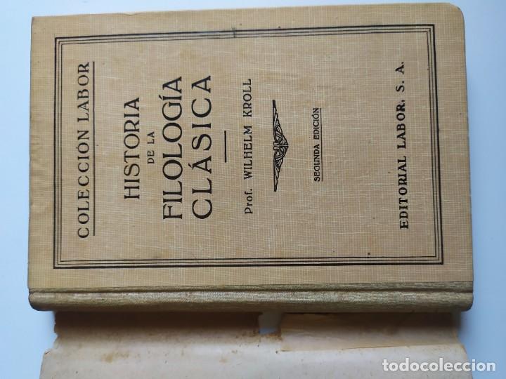 Colección Labor. Historia De La Filología Clási - Comprar En ...