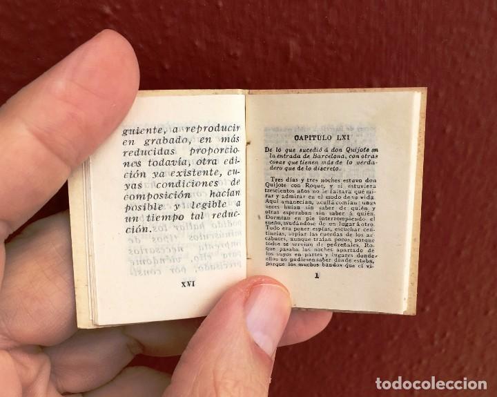 Libros de segunda mano: LIBRO MINIATURA - DON QUIJOTE DE LA MANCHA, FRAGMENTOS. - Foto 3