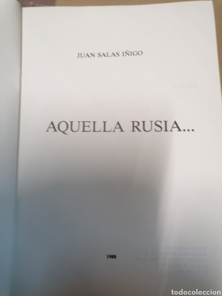 Libros de segunda mano: Aquella Rusia - Foto 2