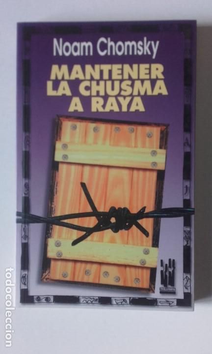 Libros de segunda mano: Mantener la chusma a raya. Noam Chomsky - Foto 1