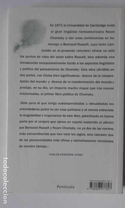 Libros de segunda mano: Noam Chomsky. Conocimiento y libertad - Foto 2