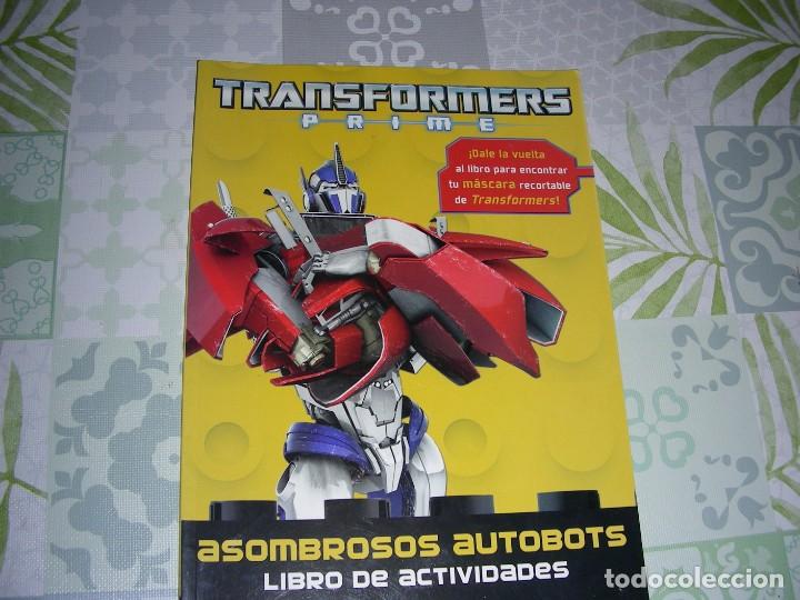 Libros de segunda mano: TRANSFORMERS PRIME , LIBRO DE ACTIVIDADES , EVEREST - Foto 1