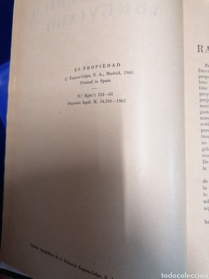 Libros de segunda mano: Diccionario Enciclop&eacute;dico Abreviado - Foto 2