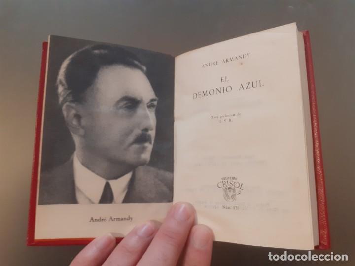 Libros de segunda mano: Crisol n&deg; 131. A. Armandy - El demonio azul (editorial Aguilar) - Foto 3