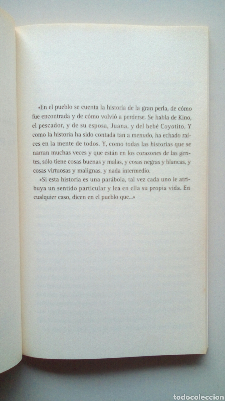 Libros de segunda mano: John Steinbeck - La perla, Colecci&oacute;n Premios Nobel, Publico, 2010. Spain. - Foto 5