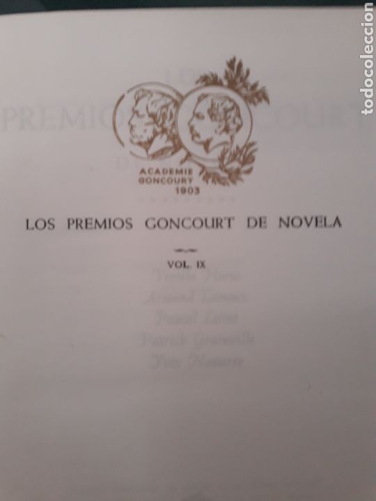 Libros de segunda mano: Premios Goncourt de Novela - Foto 5