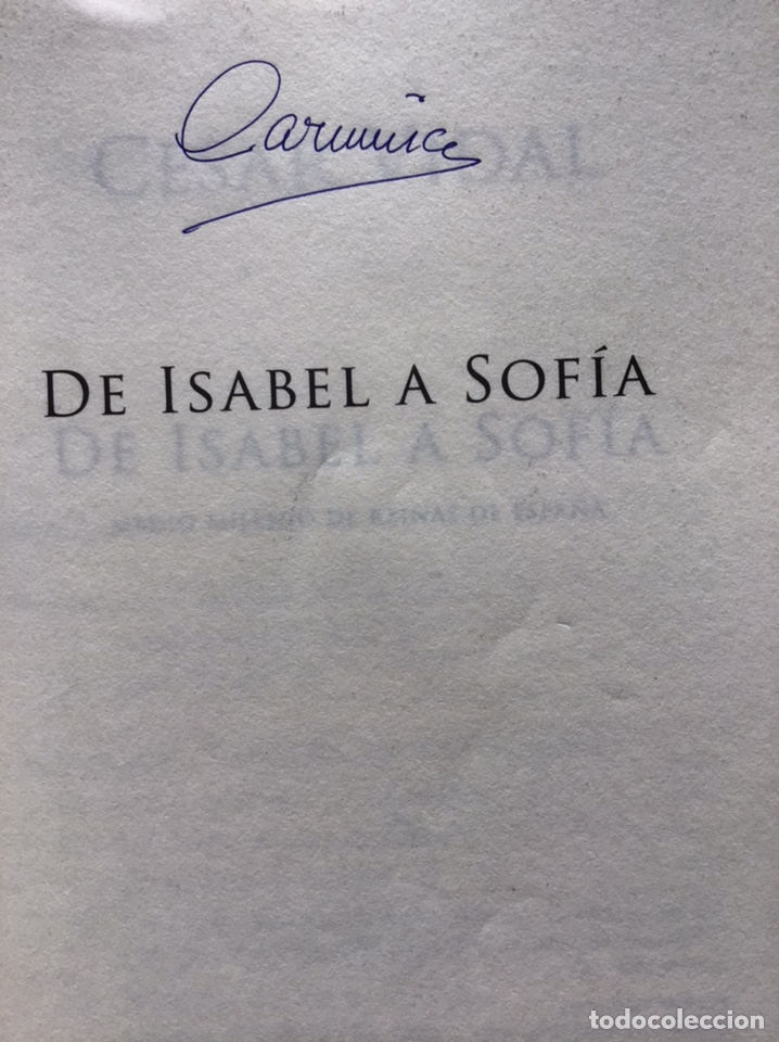 Libros de segunda mano: DE ISABEL A SOF&Iacute;A / MEDIO MILENIO DE REINAS DE ESPA&Ntilde;A / C&Eacute;SAR VIDAL/ PLANETA - Foto 3