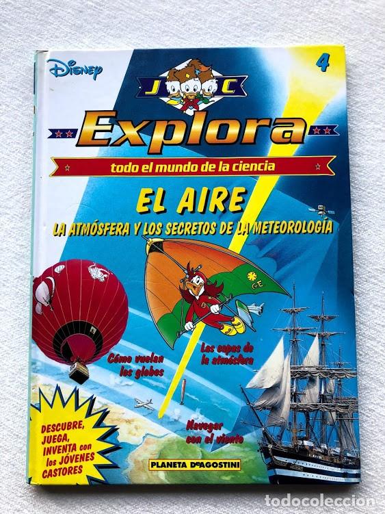 Libros de segunda mano: Disney Explora / Todo el mundo de la ciencia / Volumen 4 / El Aire / - Foto 1