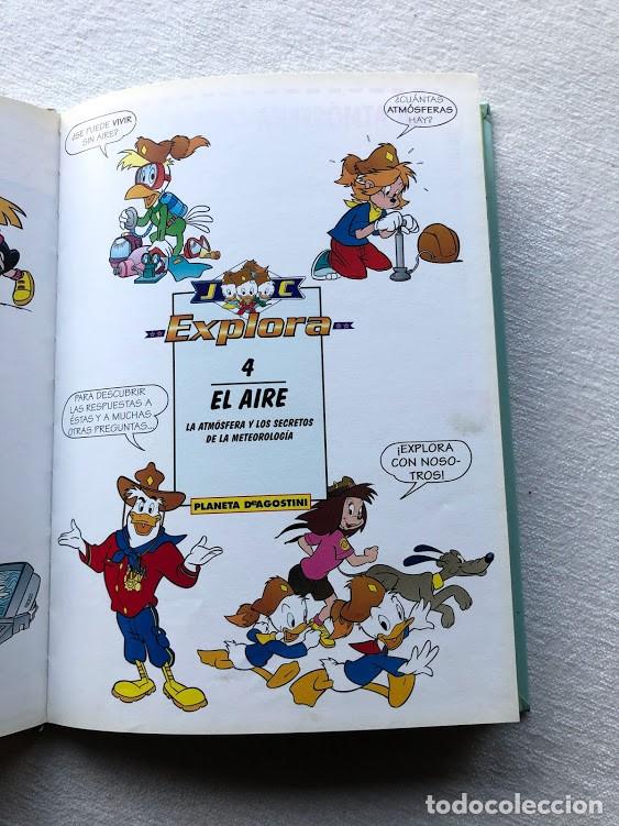 Libros de segunda mano: Disney Explora / Todo el mundo de la ciencia / Volumen 4 / El Aire / - Foto 3