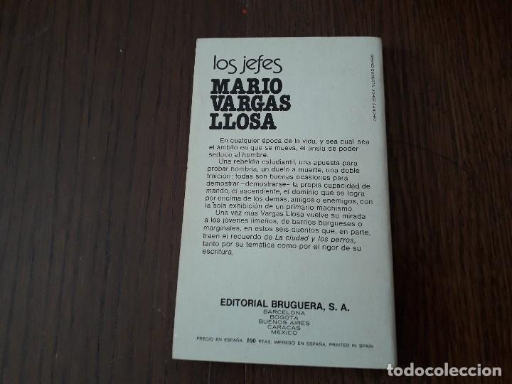 Libros de segunda mano: libro usado, Los jefes, Mario Vargas Llosa. Brugera. - Foto 4