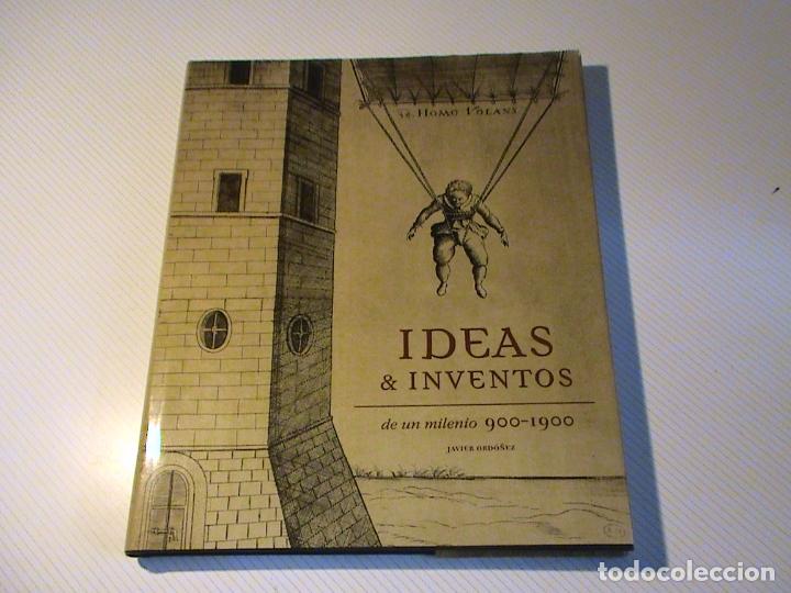 Libros de segunda mano: Ideas e inventos de un milenio 900-1900 (Javier Ordo&ntilde;ez) - Foto 1