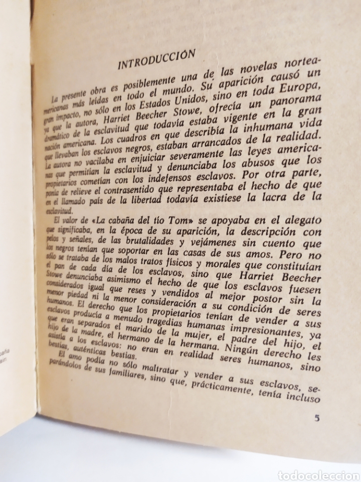Libros de segunda mano: La caba&ntilde;a del t&iacute;o tom - Foto 2