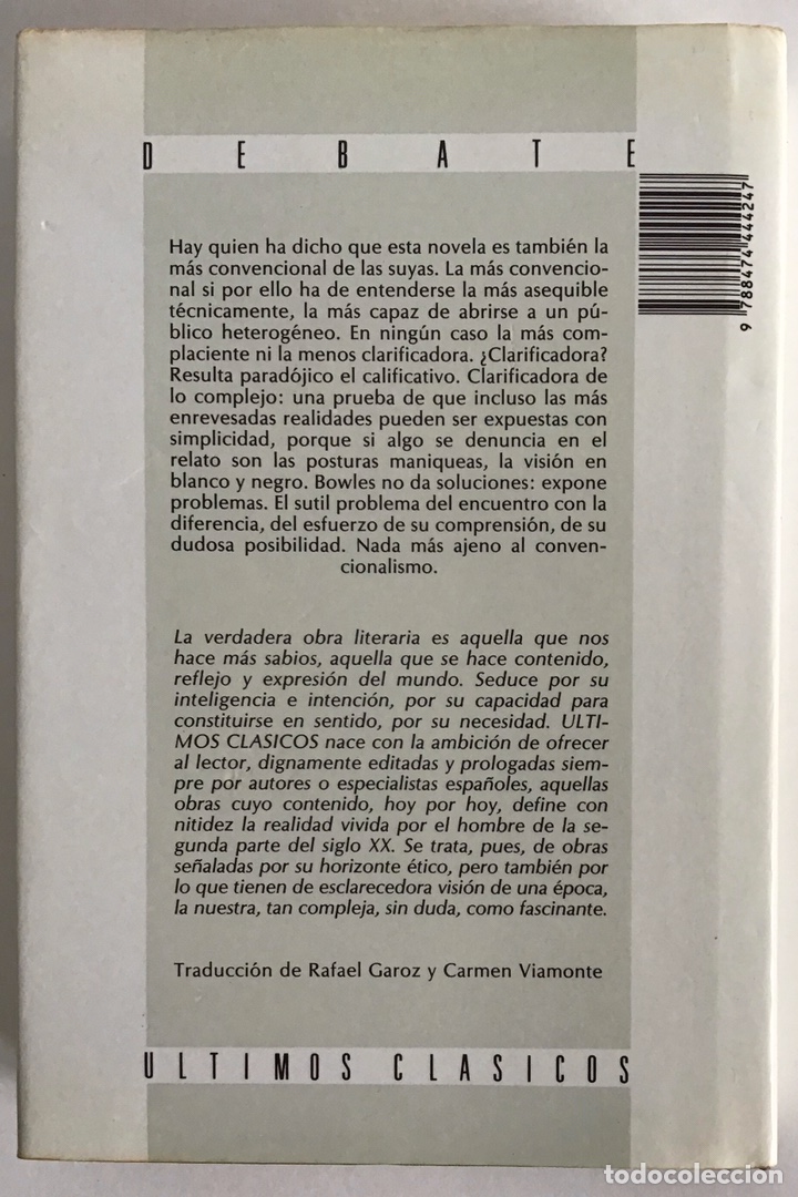 Libros de segunda mano: LA CASA DE LA ARA&Ntilde;A / PAUL BOWLES / EDITORIAL DEBATE - Foto 4