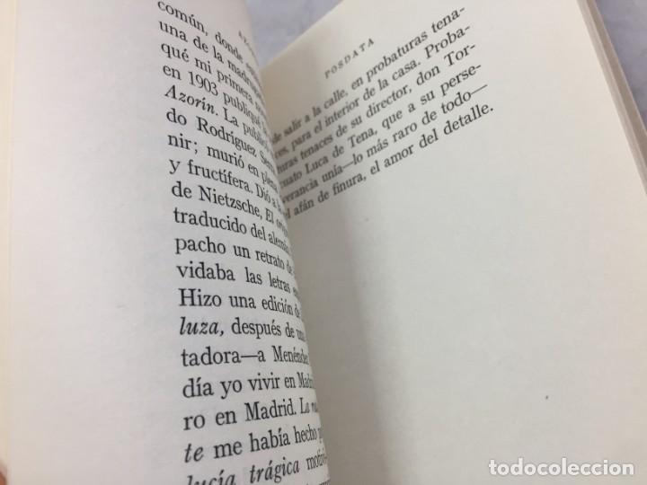 Libros de segunda mano: AZOR&Iacute;N POSDATA ED BIBLIOTECA NUEVA 1959 1&ordf; EDICI&Oacute;N - Foto 5
