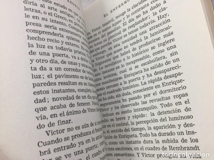 Libros de segunda mano: AZOR&Iacute;N EL ENFERMO ED BIBLIOTECA NUEVA 1961 3&ordf; EDICI&Oacute;N - Foto 6