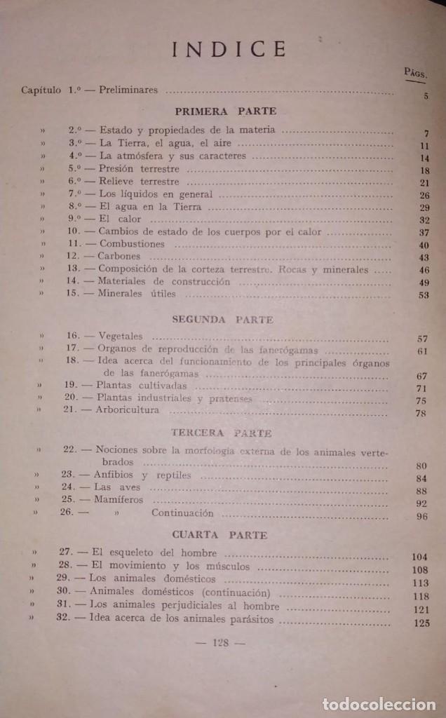 Libros de segunda mano: LIBRO CIENCIAS COSMOLOGICAS. PRIMER CURSO. EDITORIAL LUIS VIVES. - Foto 4