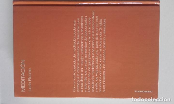 Libros de segunda mano: Meditaci&oacute;n. Lorin Roche - Foto 2