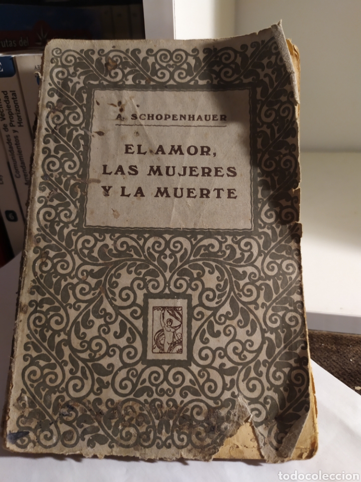 Libros de segunda mano: Schopenhauer, el amor las mujeres y la muerte (1939). - Foto 1