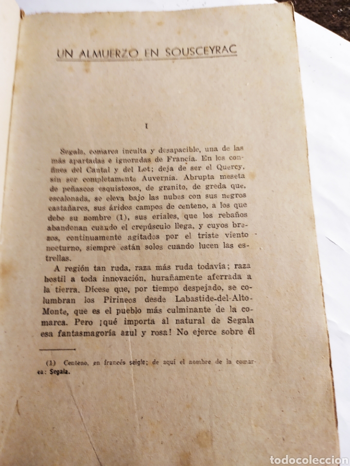 Libros de segunda mano: Un almuerzo en sousceyrac oportunidad Pierre Benoit - Foto 3