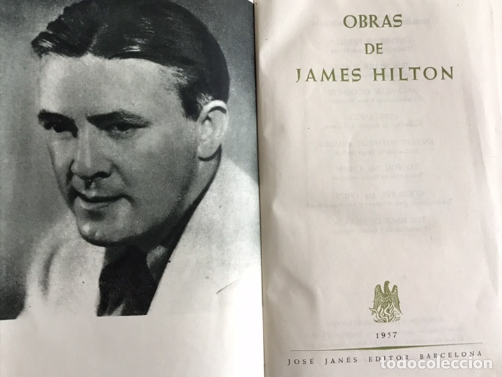 Libros de segunda mano: OBRAS DE JAMES HILTON / MAESTROS DE HOY / JANES EDITOR - Foto 3