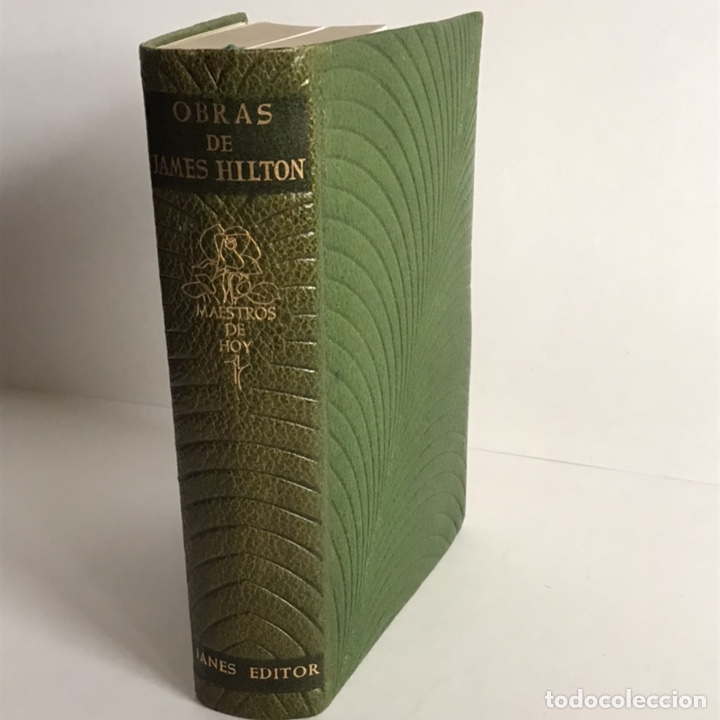 Libros de segunda mano: OBRAS DE JAMES HILTON / MAESTROS DE HOY / JANES EDITOR - Foto 1