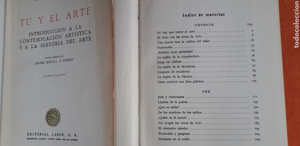 Libros de segunda mano: TU Y EL ARTE, POR WILHEM WAETZOLDT, - Foto 3
