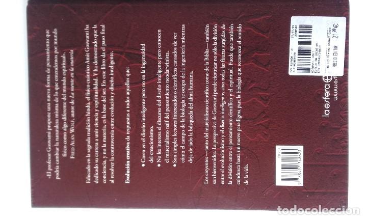 Libros de segunda mano: Evoluci&oacute;n creativa.  Amit Goswami - Foto 2