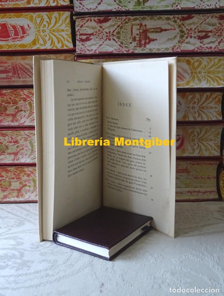 Libros de segunda mano: LIBRE DE FEYTS DARMES DE CATALUNYA .  5 Volums . Autor :  Boades, Bernat - Foto 7