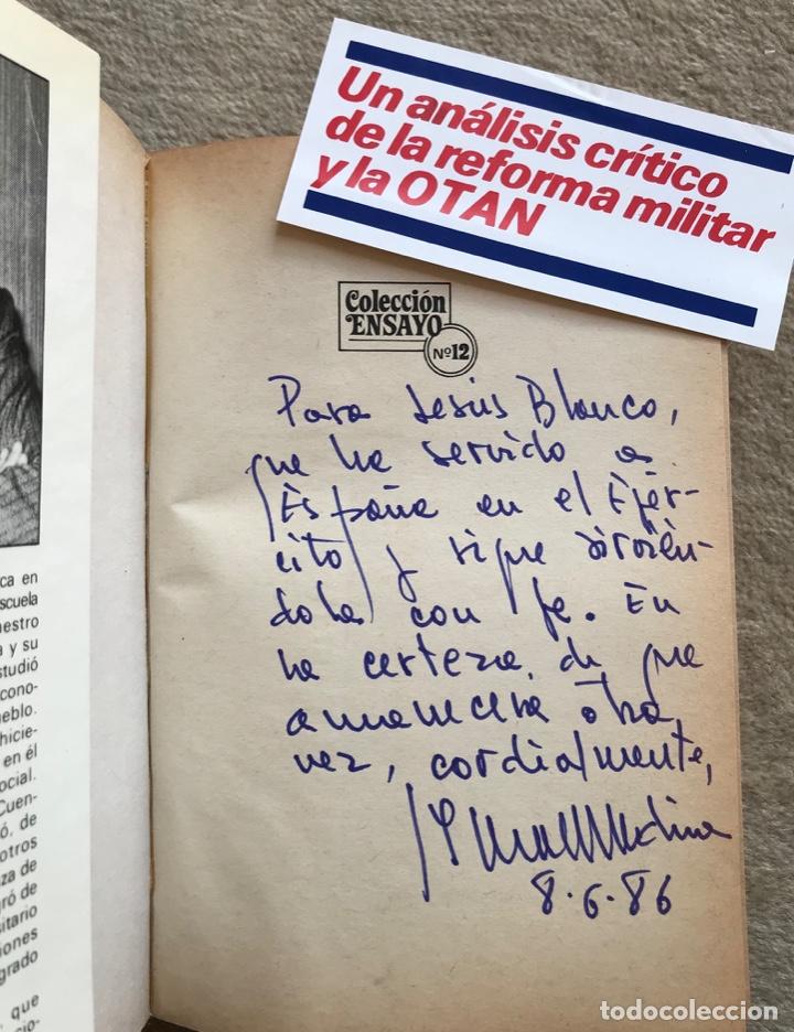 Libros de segunda mano: Espa&ntilde;a indefensa - Ismael Medina - Con dedicatoria del autor - Foto 2