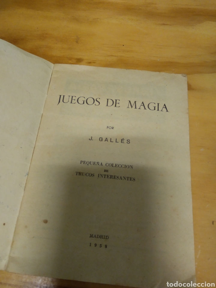 Libros de segunda mano: JUEGOS DE MAGIA. Galles #CJ2 - Foto 4