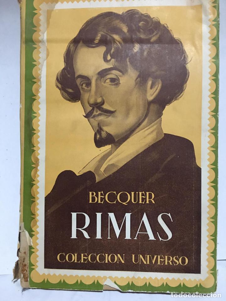 Libros de segunda mano: RIMAS   -- GUSTAVO  BECQUER - Foto 1