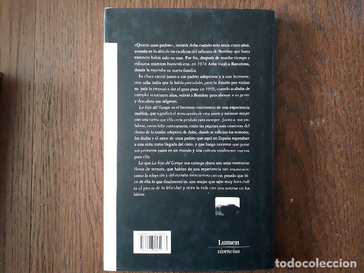 Libros de segunda mano: libro usado, La hija del Ganges, Asha Mir&oacute;. Lumen. - Foto 3