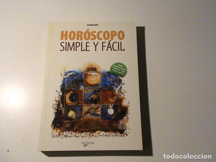 Libros de segunda mano: Hor&oacute;scopo simple y f&aacute;cil (Rolando Rossi) - Foto 1