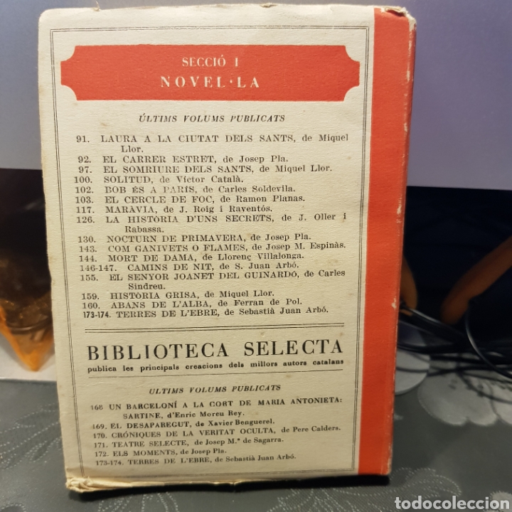 Libros de segunda mano: Terres de LEbre, SEBASTI&Agrave; juan arb&oacute; . Editorial selecta - Foto 2
