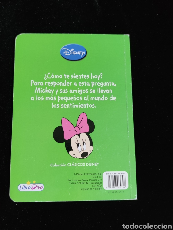 Libros de segunda mano: Libro,Disney. Como te sientes hoy? - Foto 6