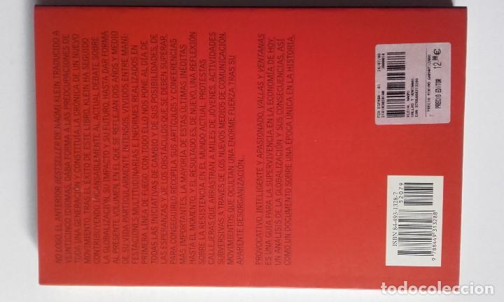 Libros de segunda mano: Vallas y ventanas. Naomi Klein - Foto 2