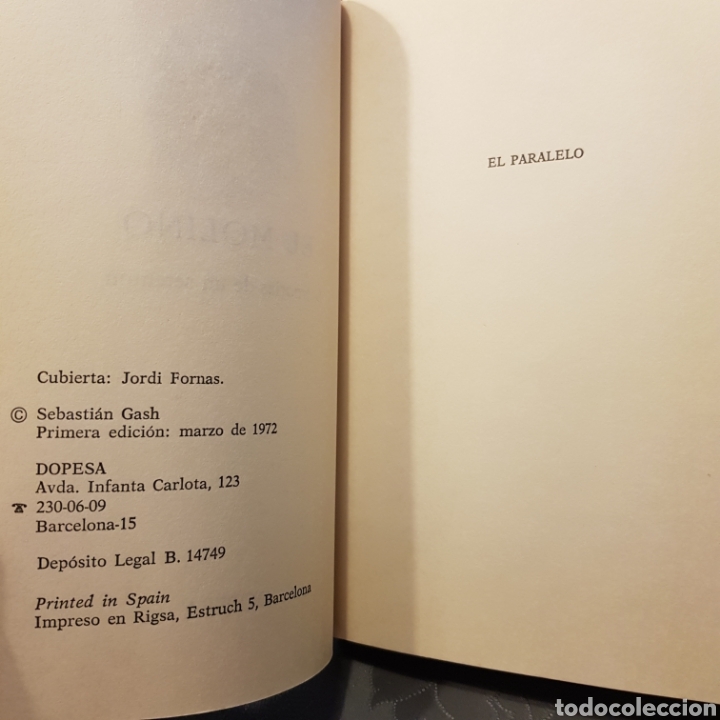 Libros de segunda mano: El molino. Sebastian gasch. 1972 - Foto 4