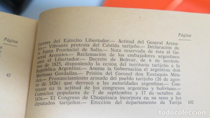 Libros de segunda mano: TARIJA BOSQUEJO HISTORICO. TOMAS O&acute;CONNOR D&acute;ARLACH - Foto 5