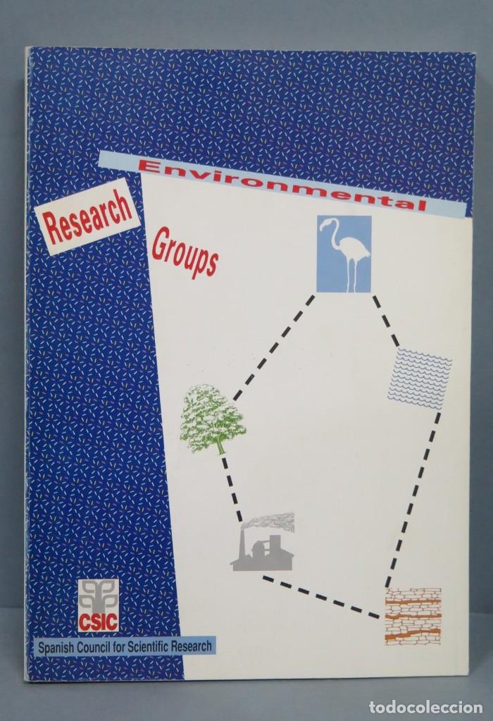 Libros de segunda mano: ENVIROMENTAL RESEARCH GROUPS. CSIC - Foto 1