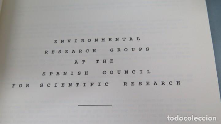 Libros de segunda mano: ENVIROMENTAL RESEARCH GROUPS. CSIC - Foto 2