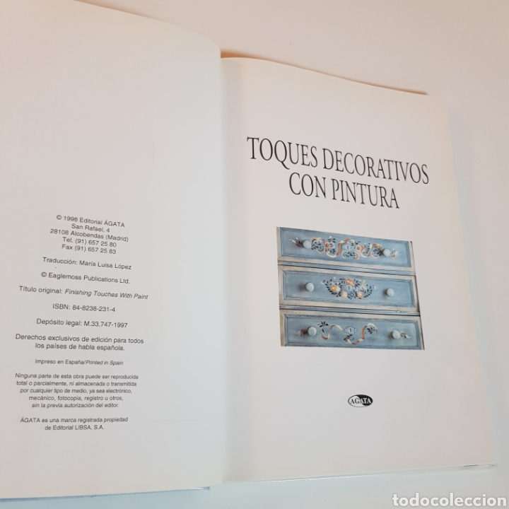 Libros de segunda mano: TOQUES DECORATIVOS CON PINTURA - Foto 2
