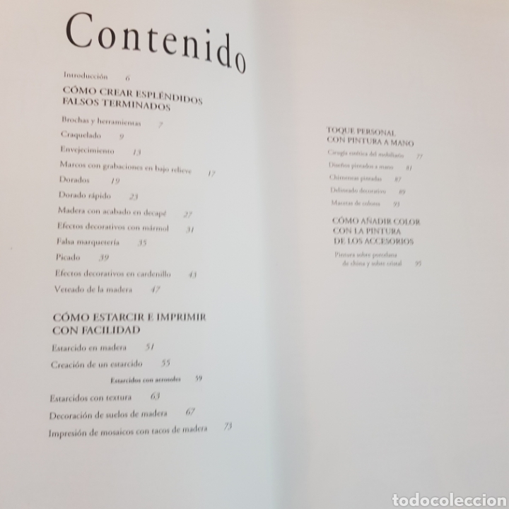 Libros de segunda mano: TOQUES DECORATIVOS CON PINTURA - Foto 3