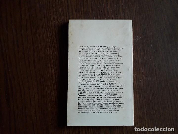 Libros de segunda mano: libro usado, direcci&oacute;n prohibida, Gabriel Celaya. Losada Edaf - Foto 2