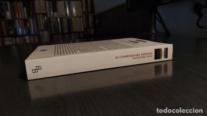 Libros de segunda mano: EL COMIENZO DEL INFINITO: EXPLICACIONES QUE TRANSFORMAN EL MUNDO .  DAVID DEUTSCH.  Editorial: INTER - Foto 3