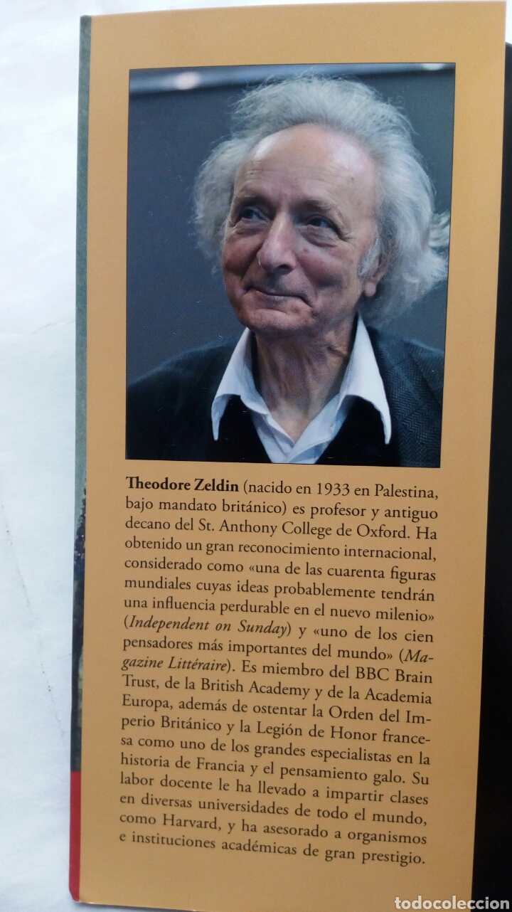 Libros de segunda mano: Historia &iacute;ntima de la humanidad. Theodore Zeldin. - Foto 3
