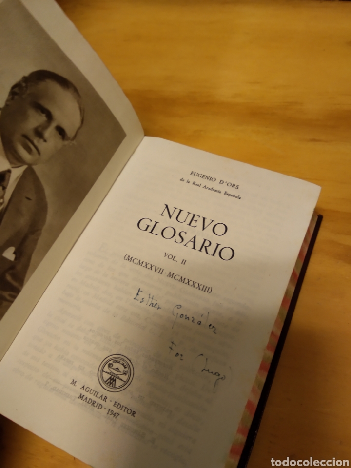 Libros de segunda mano: NUEVO GLOSARIO II. EUGENIO DORS. AGUILAR - Foto 4