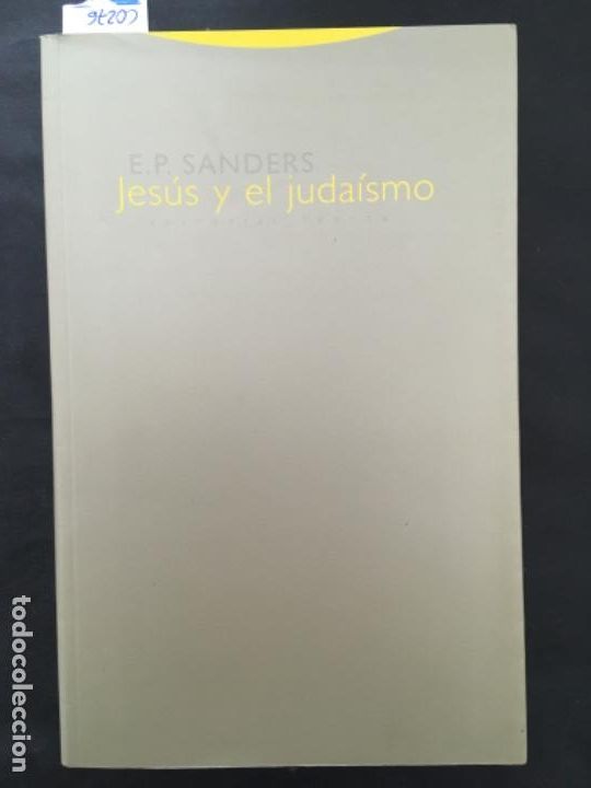 Gebrauchte B&uuml;cher: JESUS Y EL JUDAISMO, E P SANDERS, TROTTA
