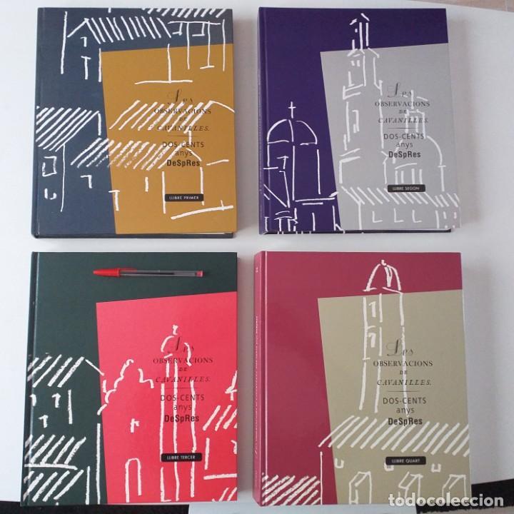 Libros de segunda mano: 4 tomos: Les observacions de Cavanilles doscents anys despres - Foto 1