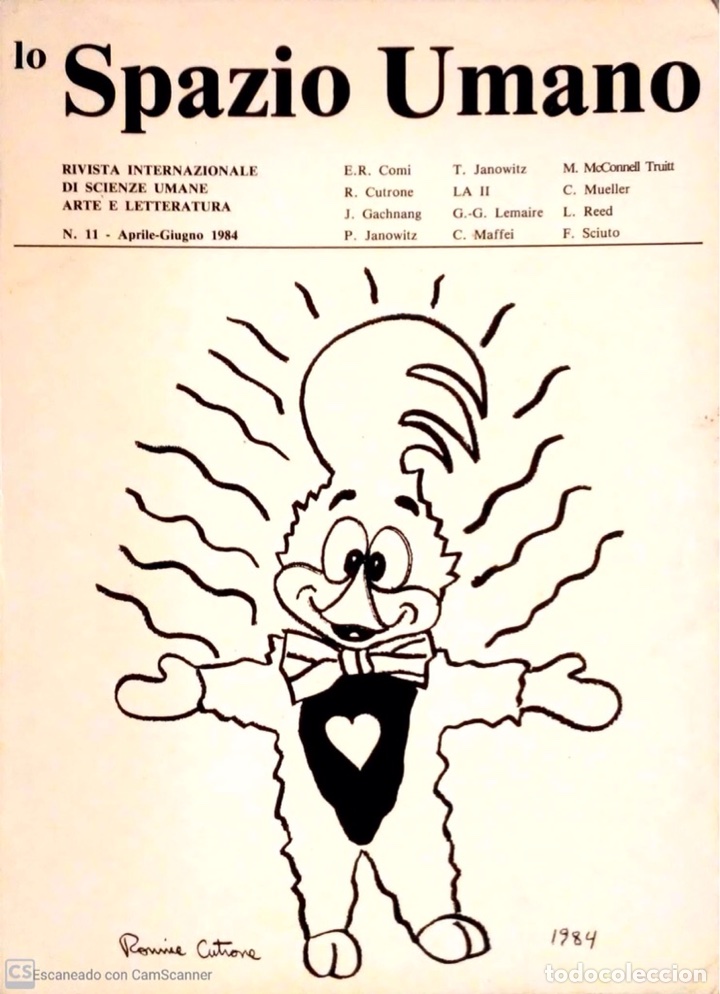Libros de segunda mano: Lo Spazio Umano.No11.1984. - Foto 1